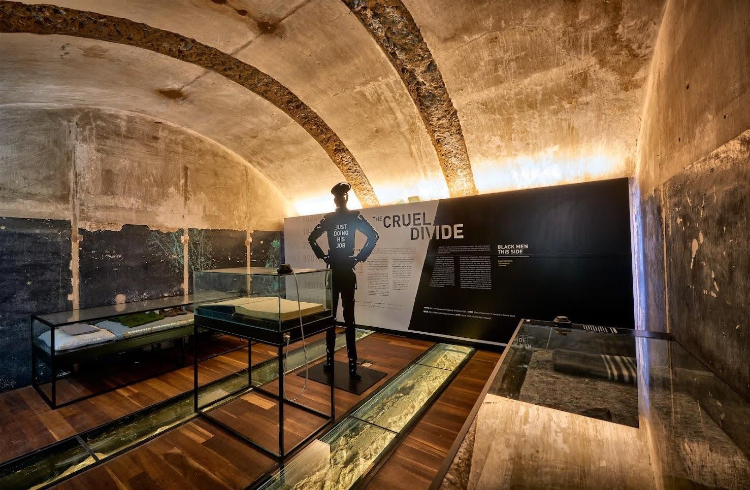 Engaging with heritage-based interactive at the Old Fort exhibition