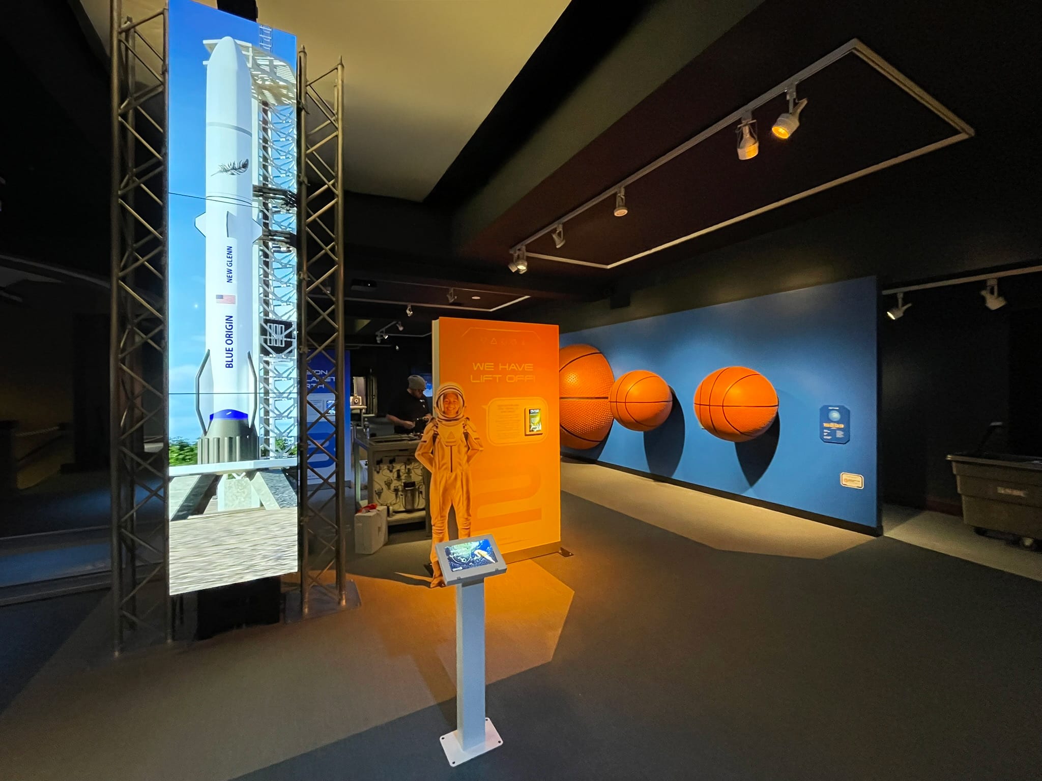 Exhibit design at Kirby Science Discovery Center