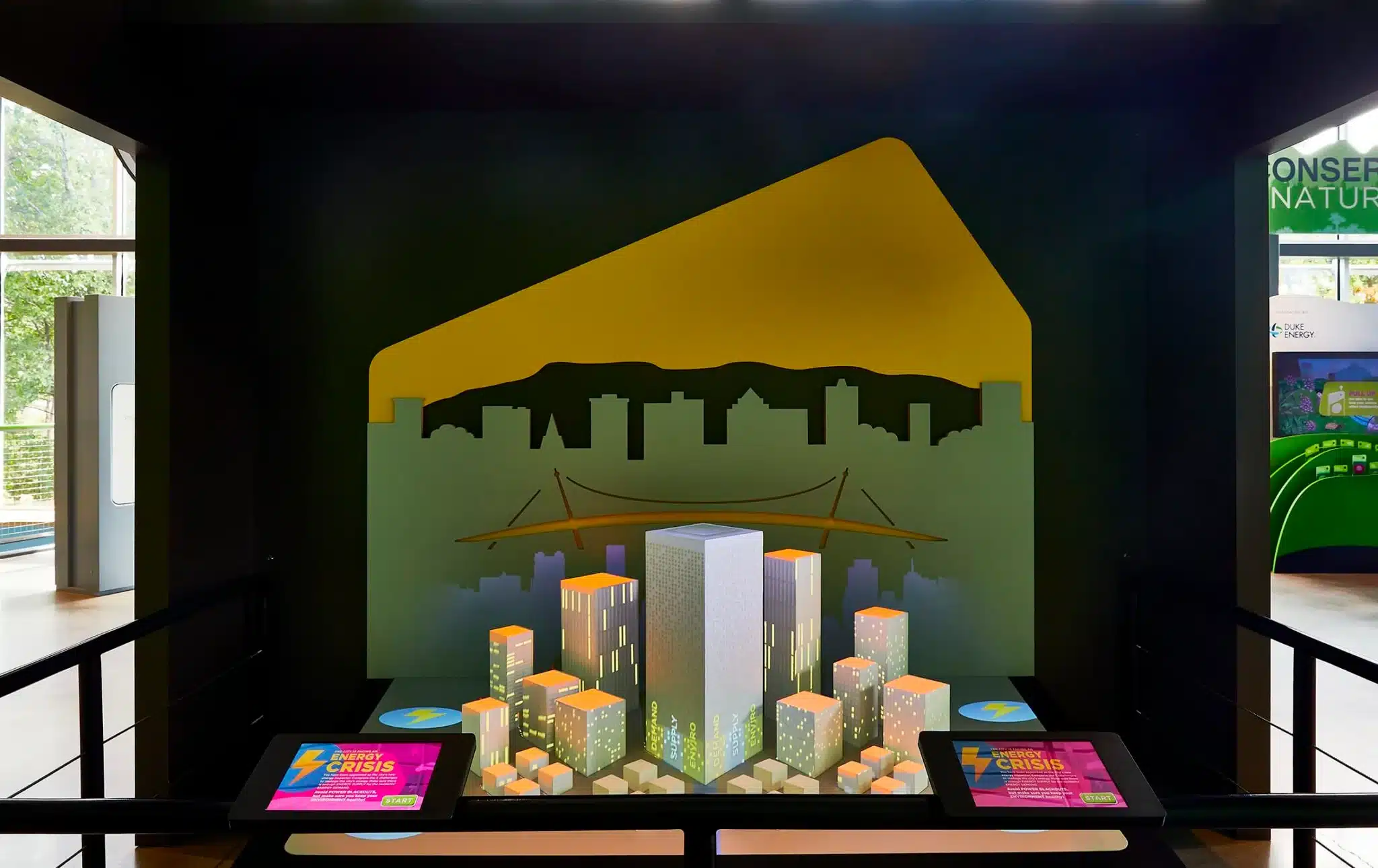 Sustainable Future gallery exhibits for children